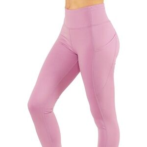 Full length yoga leggings side,key & back pockets